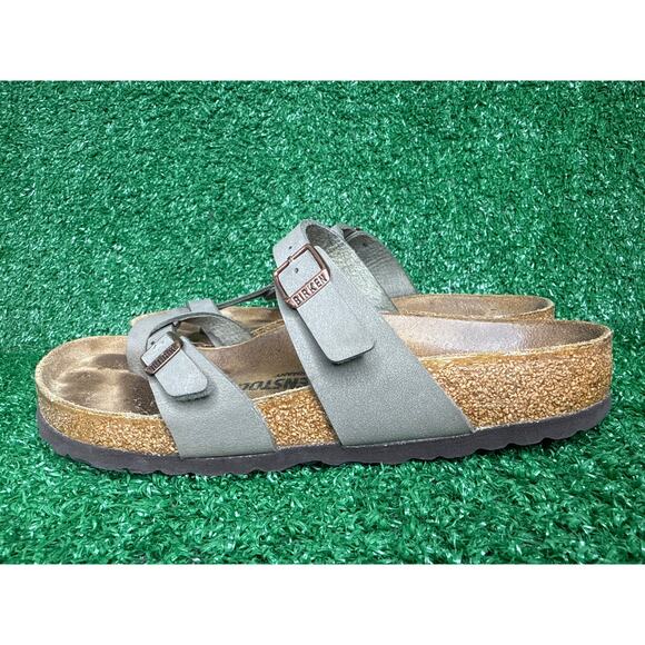 Birkenstock Sandals Womens EU39 US 8 Mayari Birko-Flor  Comfort Slides Boho - Picture 4 of 7